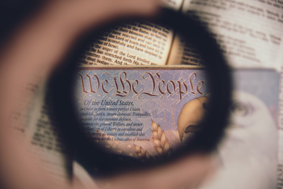 mystery book cover with magnifying glass